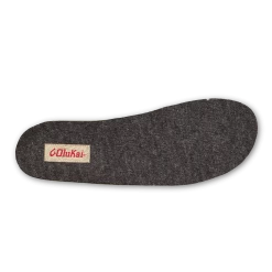 OluKai Men’s Slipper Insole - Dark Grey -Trend Shoe Shop 00903 8G8G 004 M Slipper Insole Replacement Dark Grey