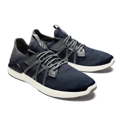 OluKai Mio Lī - Trench Blue / Charcoal -Trend Shoe Shop 10440 DE26 003 M MioLio TrbChar