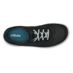 OluKai Moku Pae - Black / Blue Coral -Trend Shoe Shop 10472 40QS 004 M MokuPae BlkBlc