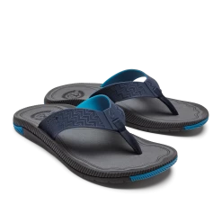 OluKai ‘Awiki - Trench Blue / Pavement -Trend Shoe Shop 10506 DEPV 003 M Awiki TrenchBluePavement