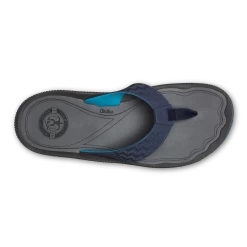 OluKai ‘Awiki - Trench Blue / Pavement -Trend Shoe Shop 10506 DEPV 004 M Awiki TrenchBluePavement