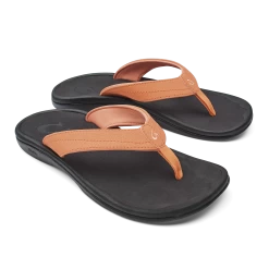 OluKai ‘Ohana - Shell Coral / Black -Trend Shoe Shop 20110 VL40 003 W Ohana ShellCoralBlk