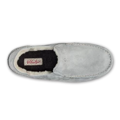 OluKai Nohea Slipper - Pale Grey -Trend Shoe Shop 20269 PGPG 004 W NoheaSlipper PlgPlg