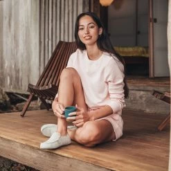 OluKai Nohea Slipper - Pale Grey -Trend Shoe Shop 20269 PGPG 102