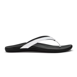 OluKai Ho‘ōpio - White / Onyx
