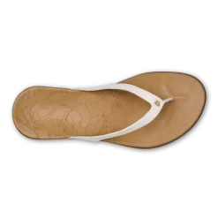 OluKai Honu - Bright White / Golden Sand -Trend Shoe Shop 20436 WBGS 004 W Honu BrightWhiteGoldenSand