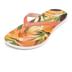 OluKai Ho‘ōpio Hau - Shell Coral / Pineapple 9 OluKai Ho‘ōpio Hau - Shell Coral / Pineapple -Trend Shoe Shop 20437 VLPZ AMZ W HoopioHau ShellCoralPineapple