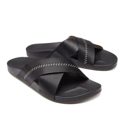 OluKai Kīpe‘a ‘Olu - Black -Trend Shoe Shop 20460 4040 003 W KipeaOlu BlkBlk
