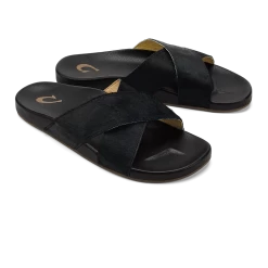 OluKai Kīpe‘a ‘Oho - Black -Trend Shoe Shop 20501 4040 003 W Kipea Oho Black